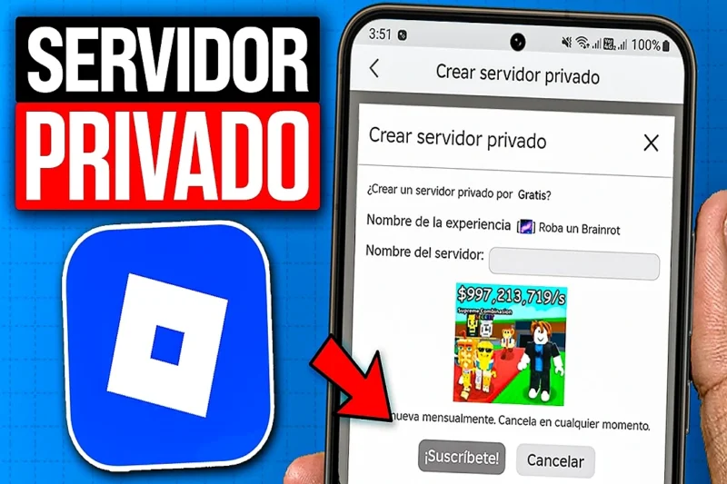 Cómo crear un servidor privado en Roblox