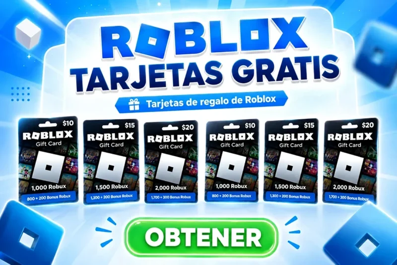 Cómo canjear una tarjeta regalo de Roblox y usar el saldo